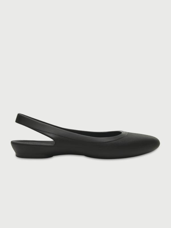 Balerínky Crocs Eve Slingback W Black Černá