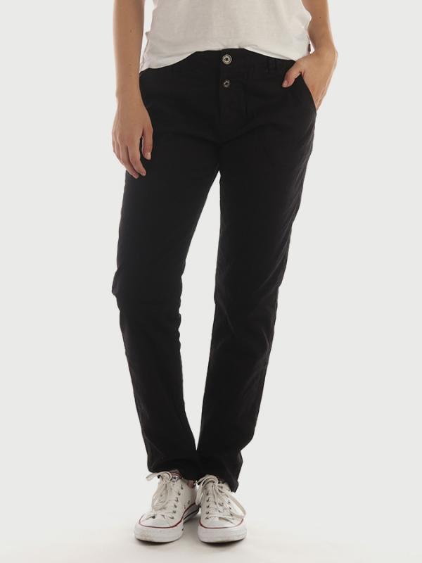 Kalhoty Terranova Pantalone Černá