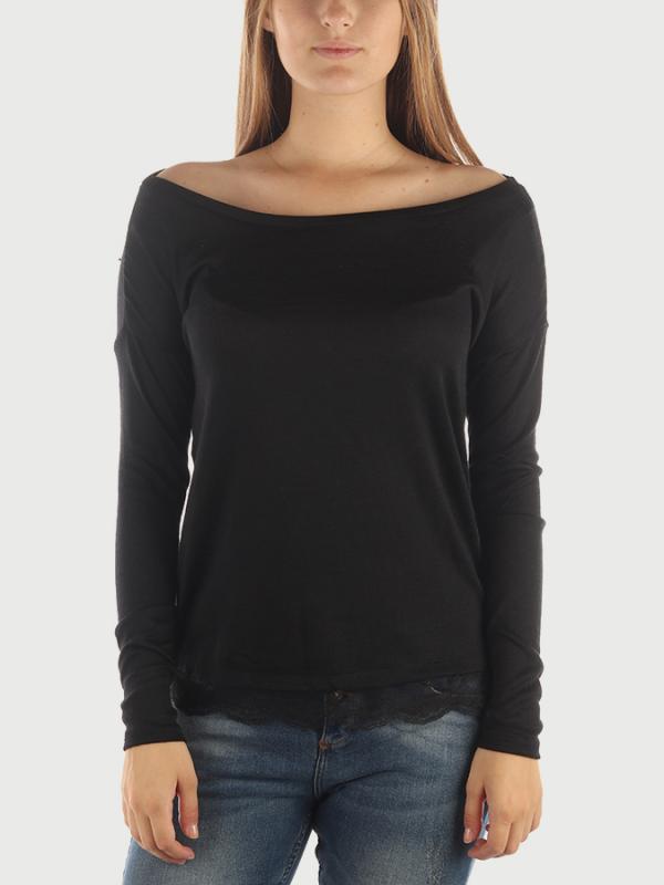 Tričko Terranova Maglia Černá