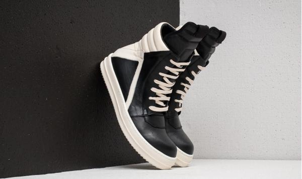 Rick Owens Geobasket Black/ Milk/ Milk