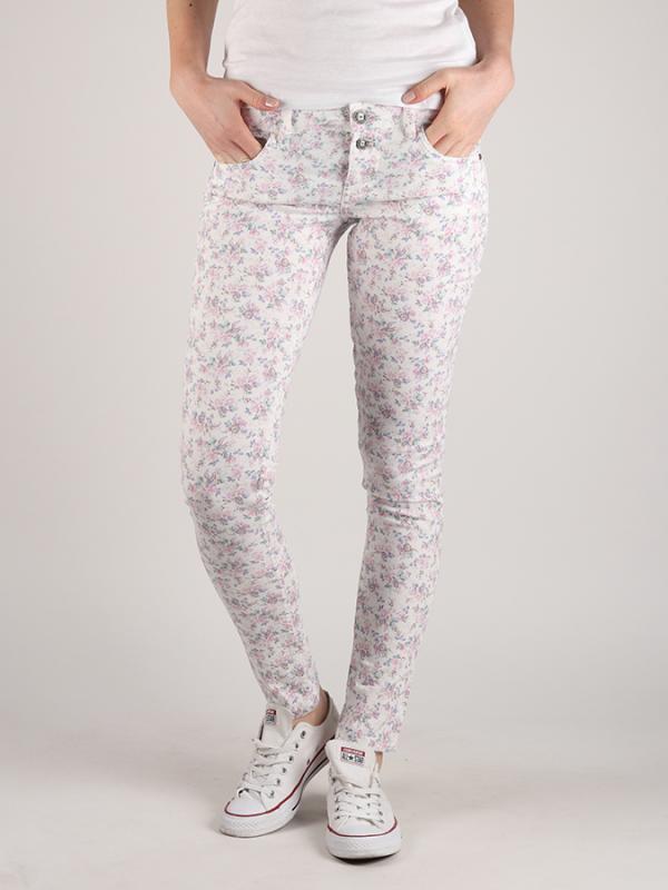 Kalhoty Terranova Pantalone Bílá