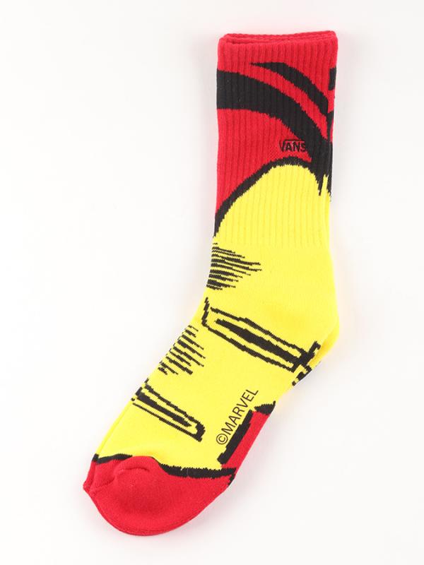 Ponožky Vans MN X (Marvel) Iron Man Socks Chili Pepper Barevná