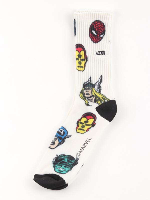Ponožky Vans MN X (Marvel) Socks Avengers Multicolor Bílá