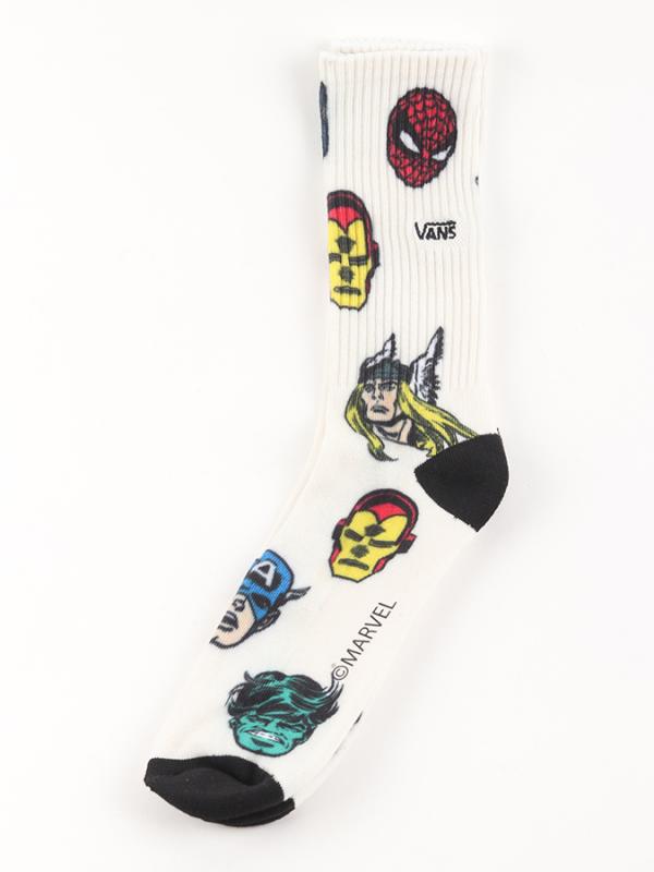 Ponožky Vans MN X (Marvel) Socks Avengers Bílá