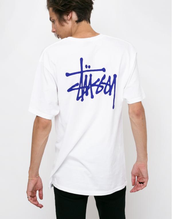 Stussy Basic White L
