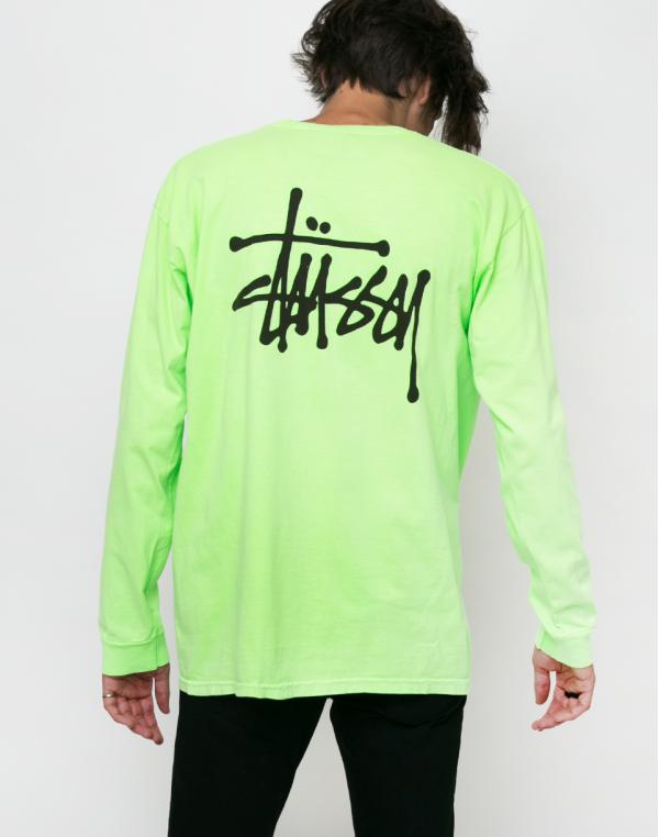 Stüssy Basic Pig. Dyed Green M