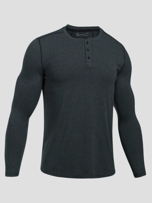 Tričko Under Armour Threadborne Ftd Knt Henly Šedá