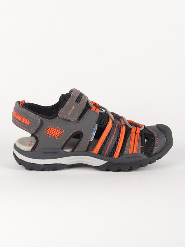 Sandály Geox J Borealis B.C - Durabuk + Mesh Barevná