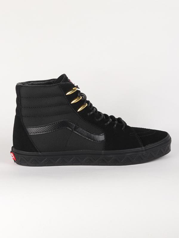 Boty Vans UA Sk8-Hi (Marvel) Black Panther/Black Barevná