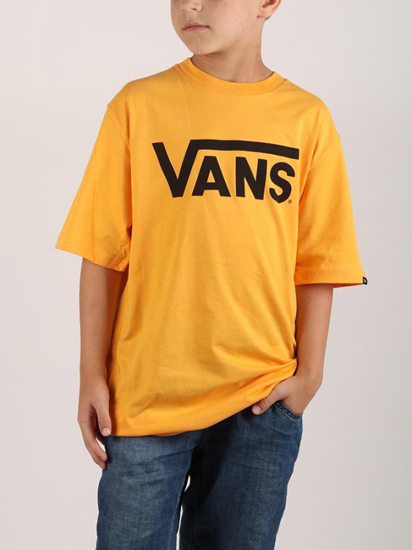 Tričko Vans By Classic Boys Orange Pop Žlutá