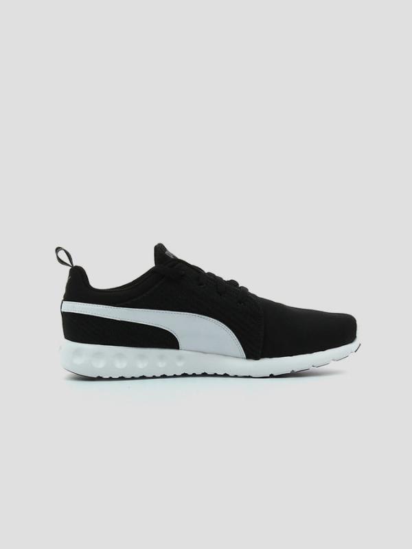 Boty Puma Carson Runner CV black-white-steel gray Černá