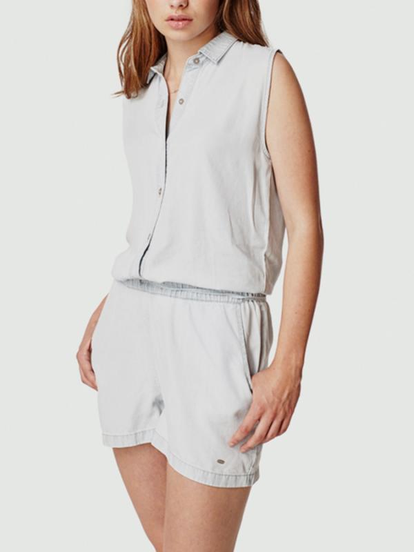 Overal O´Neill LW TENCEL PLAYSUIT Černá