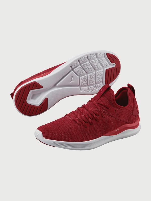 Boty Puma IGNITE Flash evoKNIT Červená
