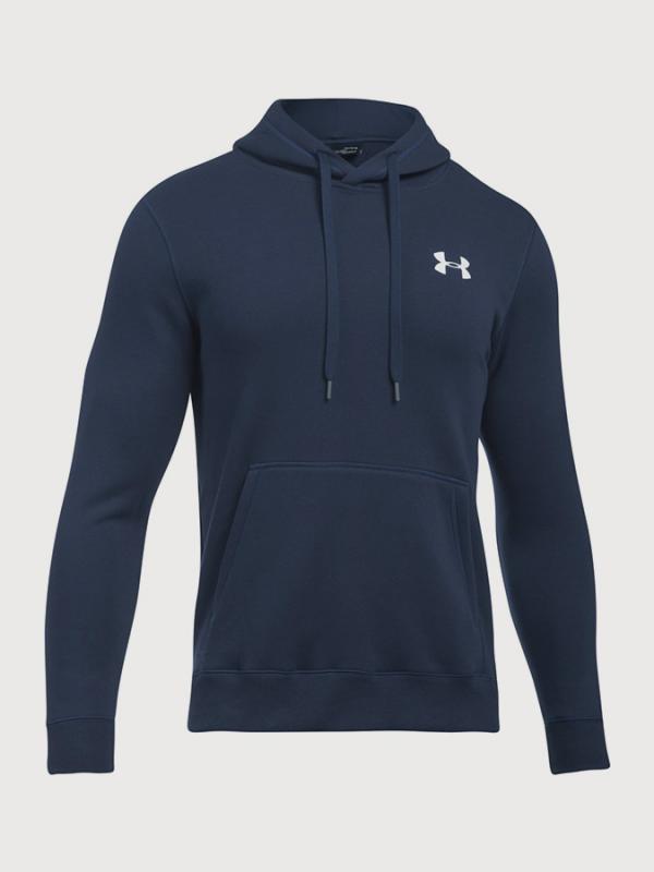 Mikina Under Armour Rival Fitted Pull Over Modrá