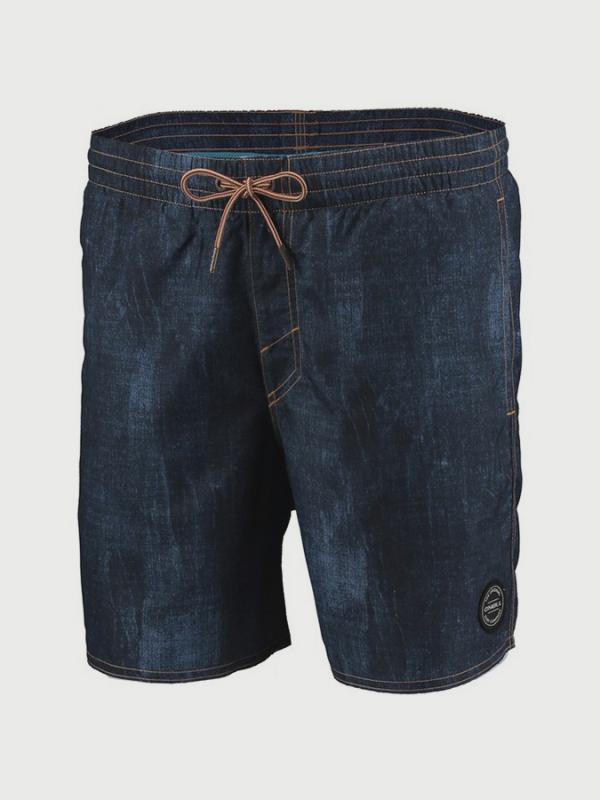 Boardshortky O´Neill Pm Denim Print Shorts Modrá