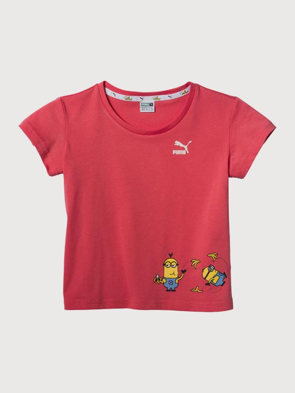 Tričko Puma Minions Tee Růžová