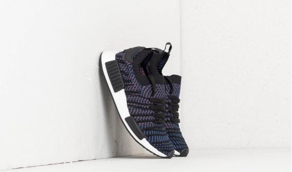 adidas NMD_R1 STLT Primeknit W Core Black/ Ash Pink/ Noble Indigo