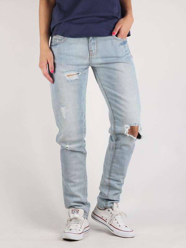 Džíny Terranova Pantalone Modrá