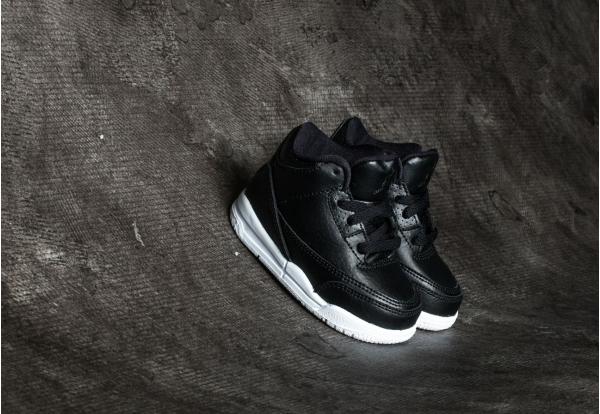 Jordan 3 Retro BT Black/ Black-White