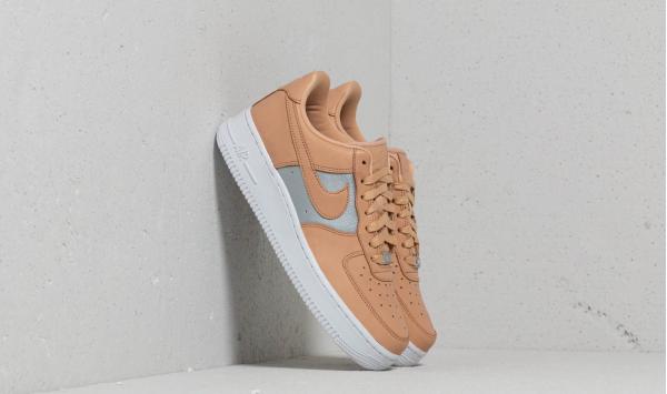 Nike Air Force 1 '07 SE Premium Wmns Bio Beige/ Metallic Silver