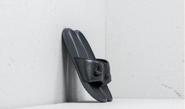 Nike Wmns Benassi JDI Metallic QS Metallic Black/ Black