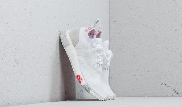 adidas NMD_Racer Primeknit W Ftw White/ Ftw White/ Trace Scarlet