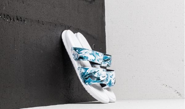 Nike Wmns Benassi Duo Ultra Slide Black/ White