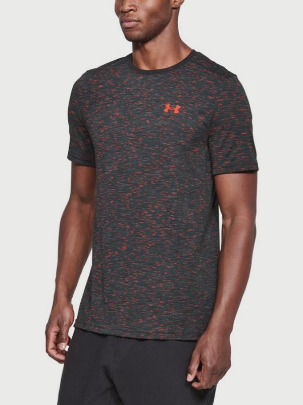 Tričko Under Armour Threadborne SeamleSS SS Černá