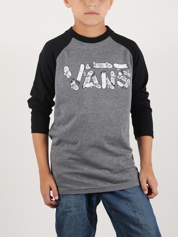 Tričko Vans By Focus Raglan Heather Grey Šedá