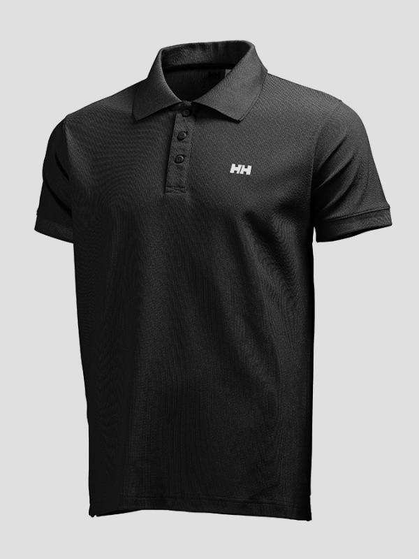Tričko Helly Hansen DRIFTLINE POLO Černá