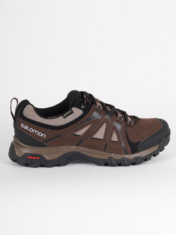 Boty Salomon EVASION GTX ABSOLUTE BROWN-X/BUR/SHRE Hnědá