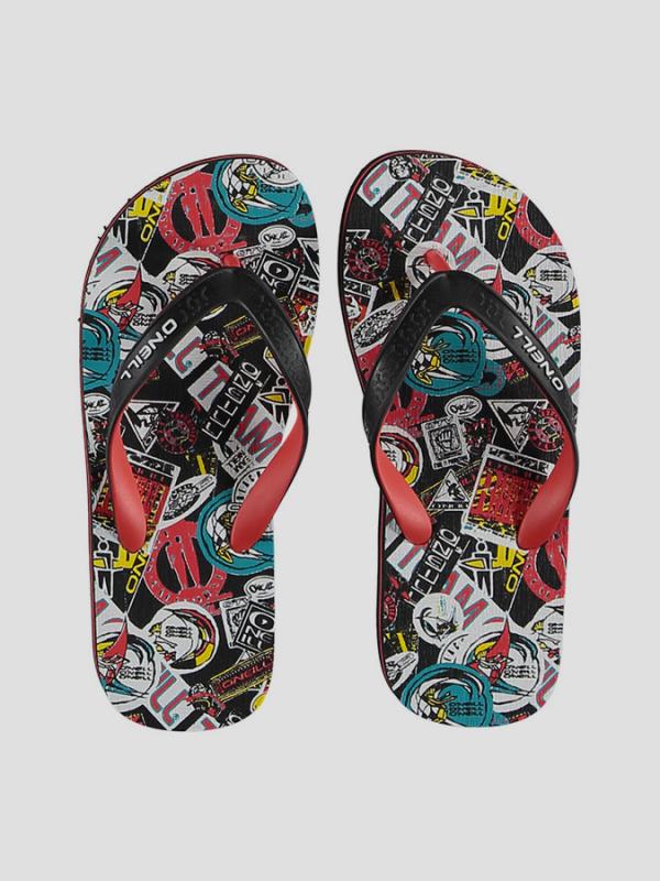 Žabky O´Neill FB PROFILE PATTERN FLIP FLOPS Barevná