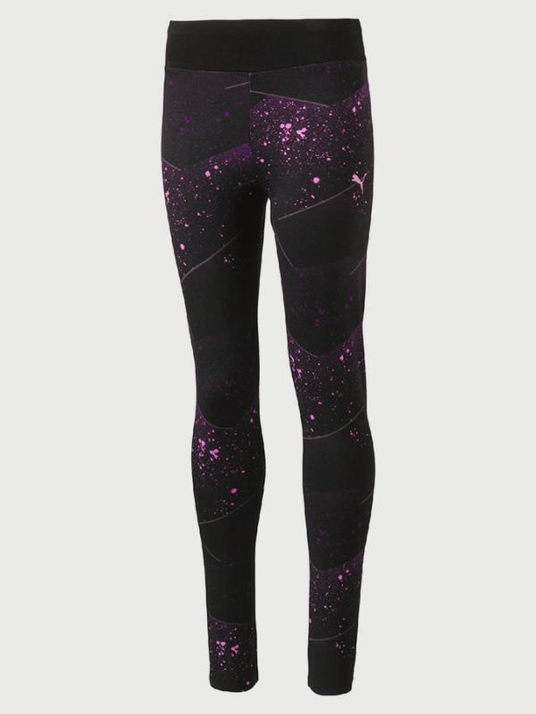 Legíny Puma Style AOP Leggings Černá
