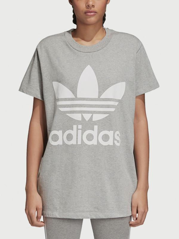 Tričko adidas Originals Big Trefoil Tee Šedá