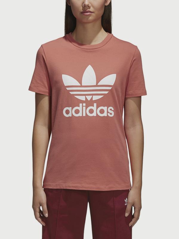 Tričko adidas Originals Trefoil Tee Růžová