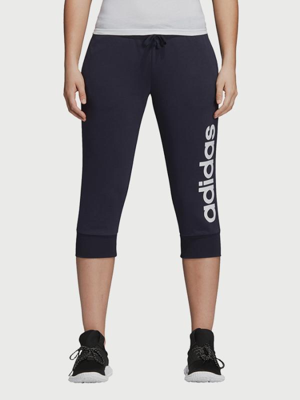 Tepláky adidas Performance Ess Lin 3/4 Pt Modrá