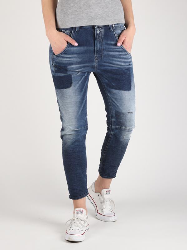 Džíny Diesel Fayza L.32 Pantaloni Modrá