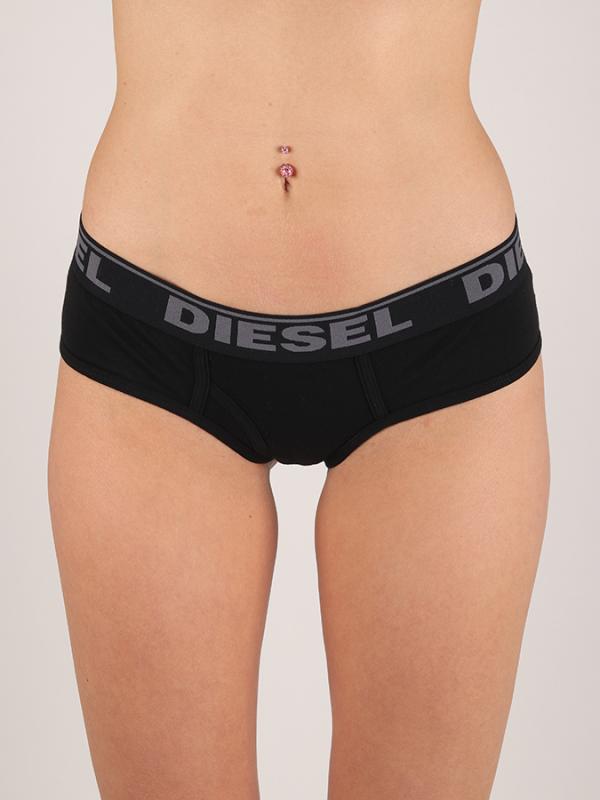 Kalhotky Diesel Ufpn - Oxy - Threepack Uw Panties 3Pack Černá