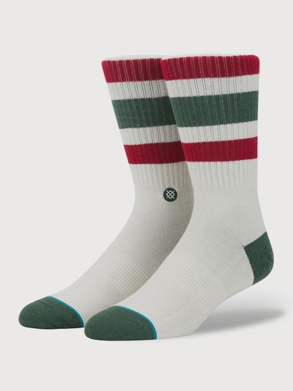 Ponožky Stance Boyd 3 Green Bílá