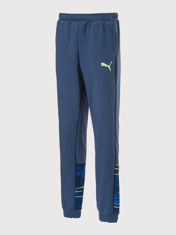 Tepláky Puma Hero Pants TR cl Modrá