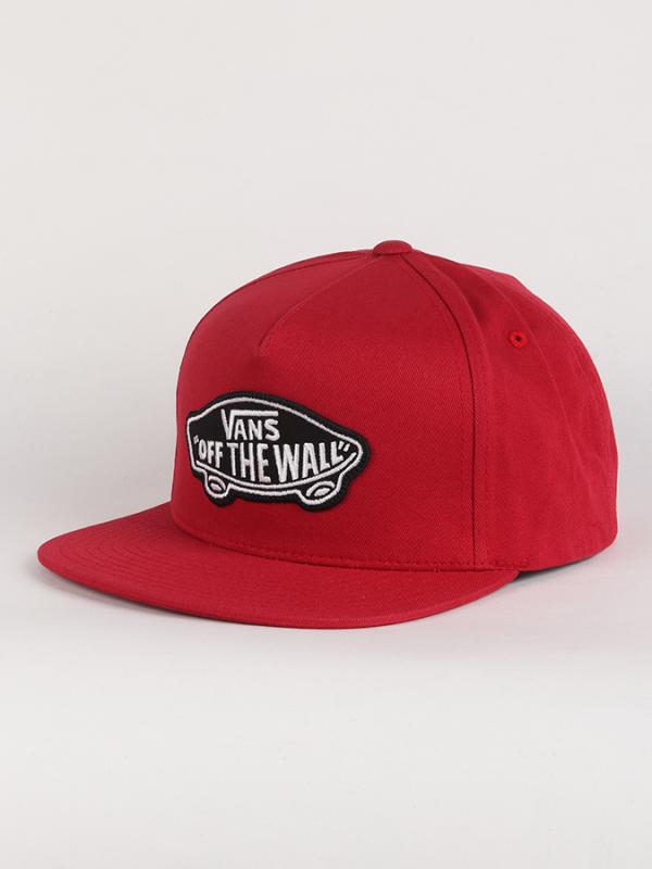 Kšiltovka Vans Mn Classic Patch Sna Chili Pepper Červená
