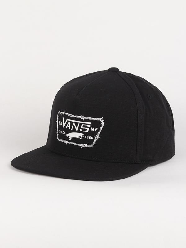 Kšiltovka Vans Mn Full Patch Barbed Black Černá