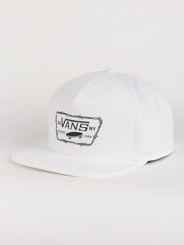 Kšiltovka Vans Mn Full Patch Barbed White Bílá