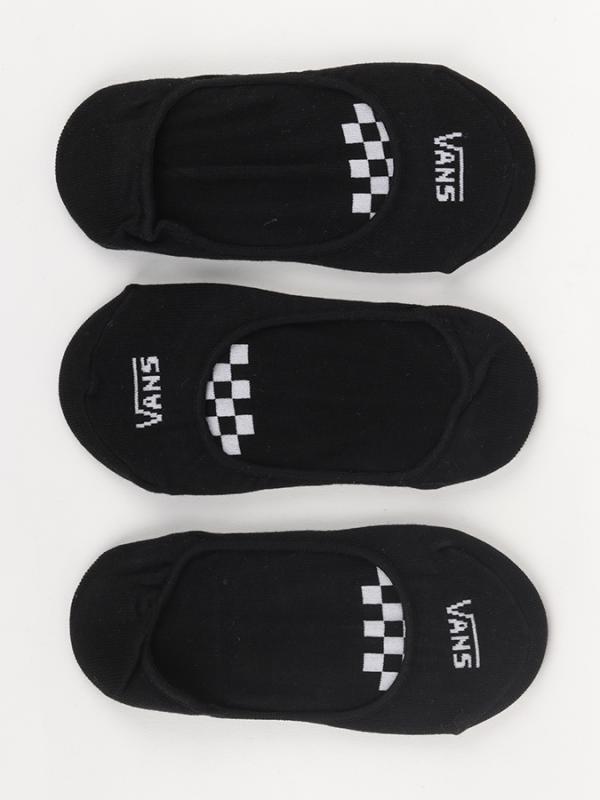 Ponožky Vans Wm Girly No Show 1-6 Black/White Černá