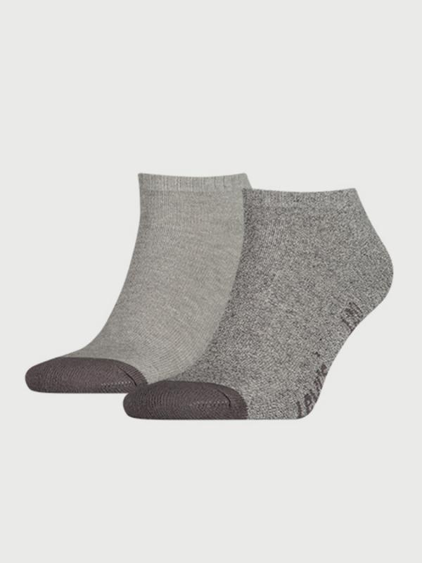 Ponožky LEVI'S 120Sf Low Cut 2 Pack Šedá