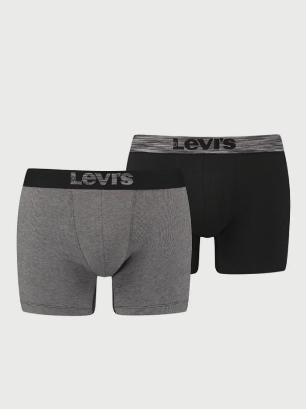Boxerky LEVI'S 200Sf Multicol Optic Illusion Boxer Brief 2 Pack Barevná
