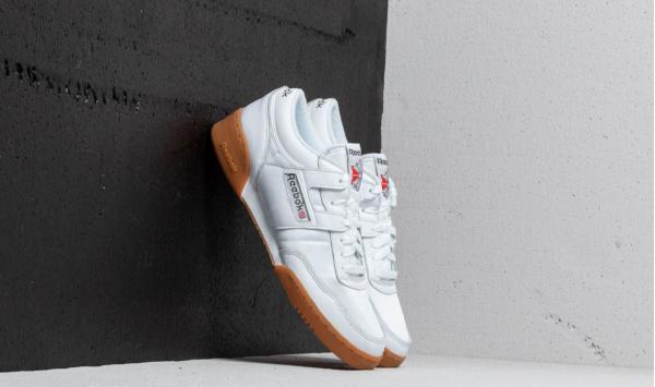 Reebok Workout 85 TXT White/ Grey/ Red/ Gum