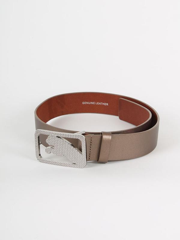 Pásek Puma Frost Belt metallic bronz Hnědá