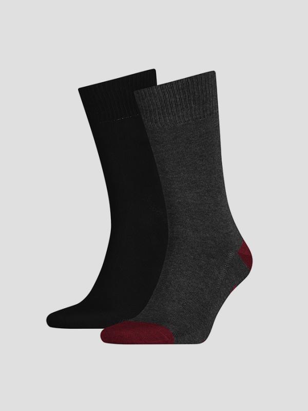 Ponožky LEVI'S 168SF REGULAR CUT 2 Pack Barevná