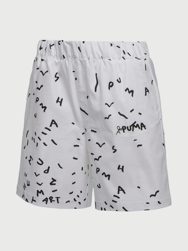 Kraťasy Puma x Shantell Martin Short Bílá